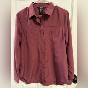 5.11 Tactical Women’s Maroon Button-Down Shirt